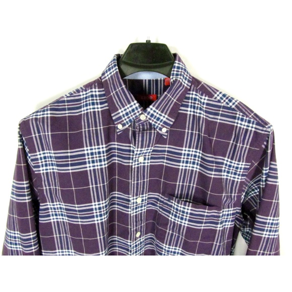 Izod Men's Shirt Size L Long Sleeve - Picture 2 of 4